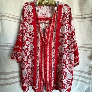 Johnny Was Silk Kimono